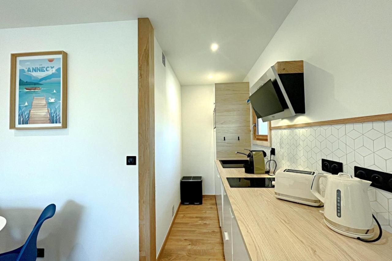 L'Albigny - Lovely Studio - 150 M Beach Annecy Dış mekan fotoğraf
