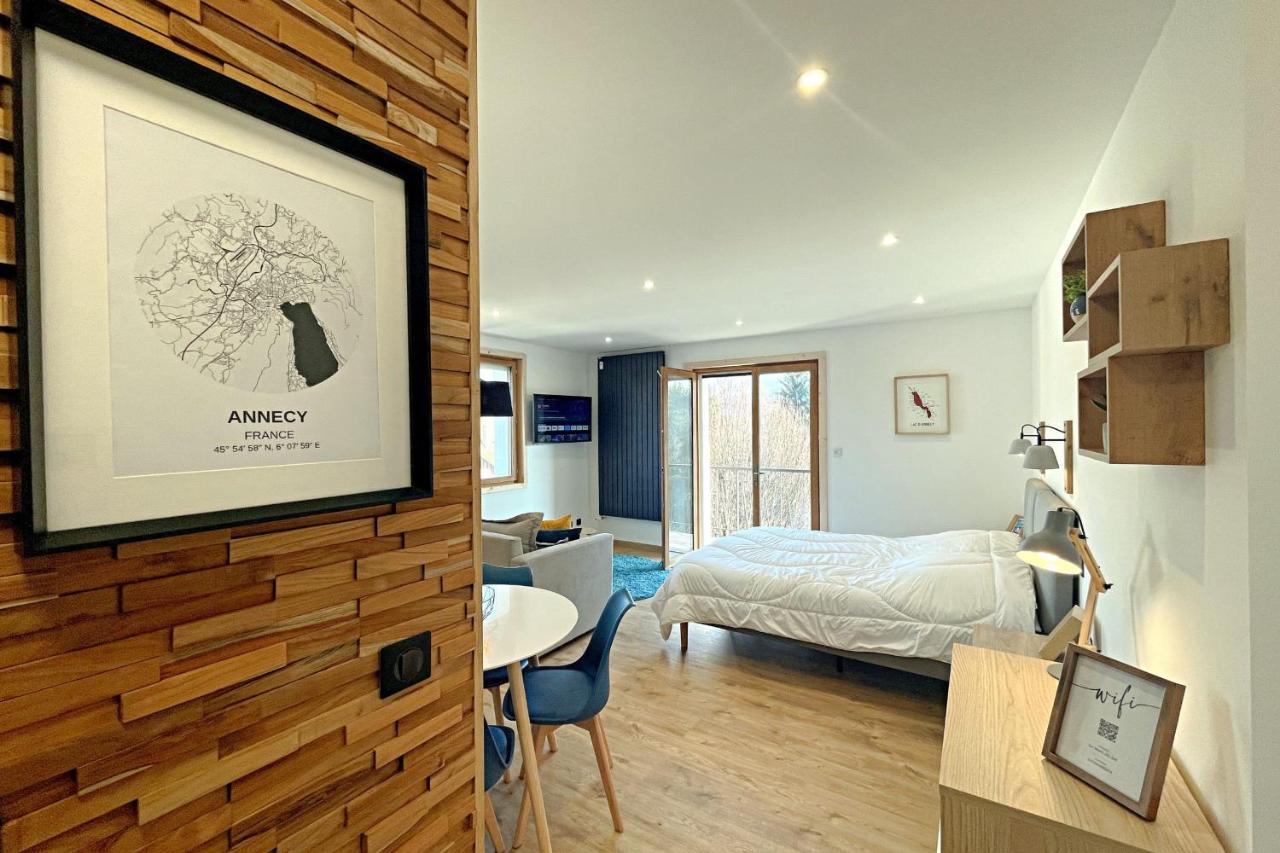 L'Albigny - Lovely Studio - 150 M Beach Annecy Dış mekan fotoğraf